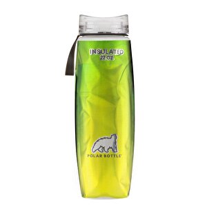 Polar Bottle Ergo Insulated Halftone Termos 0.65 Litre-yeşi̇l