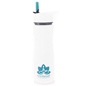 Eco Vessel Aqua Vessel Insulated Filtre Bottle Termos 0.50 Litre-beyaz