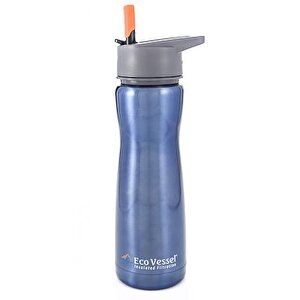 Eco Vessel Aqua Vessel Insulated Filtre Bottle Termos 0.50 Litre-mavi̇