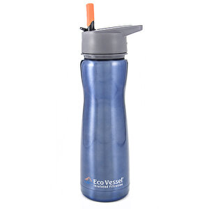 Eco Vessel Aqua Vessel Insulated Filtre Bottle Termos 0.50 Litre-mavi̇