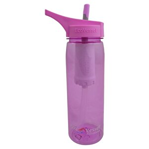 Eco Vessel Aqua Vessel Ultra Filtre Tritan Termos 0.75 Litre-pembe