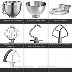 Kitchenaid Artisan Stand Mikser 4.8 L- 5ksm175psemy - Majestic Yellow