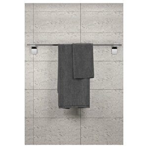 Krom Lux 2 Li̇ Set Banyo Uzun Havluluk Krom