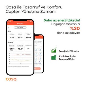 Cosa Oda Termostatı Kablosuz Kombi Kontrolü V5