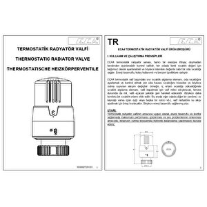 Eca Trv4 Termostati̇k Vana Kafa Grubu 602120754