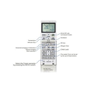 2024 Model Mitsubishi Heavy Diamond Zr-eco A++ 21000 Btu Inverter Klima R410a