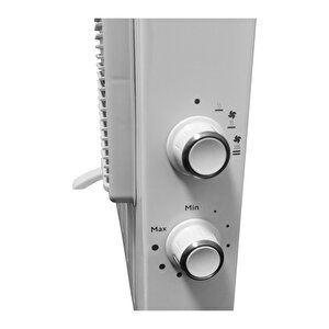 Luxell Hc-2952 2500 Watt Fanlı Beyaz Konvektör Isıtıcı New Series