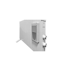 Luxell Hc-2952 2500 Watt Fanlı Beyaz Konvektör Isıtıcı New Series