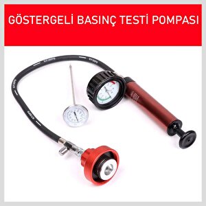 Nt Tools Radyatör Kaçak Tespit Cihazı Basınç Testi Kiti Nta1036