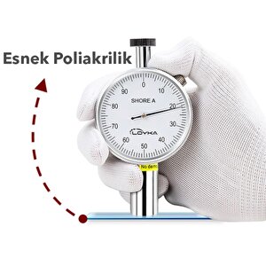 Lxa Sertlik Ölçüm Cihazı Shoremetre Shore A M01a -yumuşak Malzeme İçin-