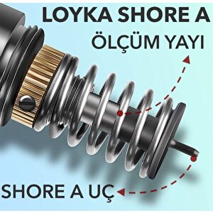 Loyka Lxa Sertlik Ölçüm Cihazı Shoremetre Shore A M01a -yumuşak Malzeme İçin-