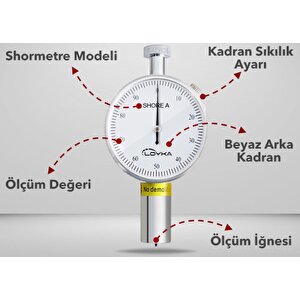 Loyka Lxa Sertlik Ölçüm Cihazı Shoremetre Shore A M01a -yumuşak Malzeme İçin-