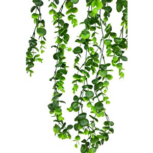 Yapay Çiçek 5dal Sarkan Okaliptus Şimşir Yapay Sarmaşık 70cm