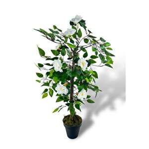 Yapay Ağaç Beyaz Nilüfer Ağacı 90cm