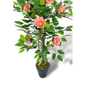 Yapay Ağaç Somon Nilüfer Ağacı 90cm