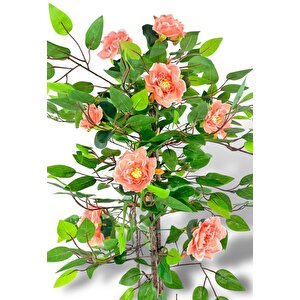 Yapay Ağaç Somon Nilüfer Ağacı 90cm