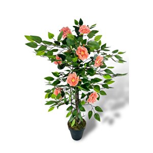 Yapay Ağaç Somon Nilüfer Ağacı 90cm
