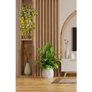 Yapay Çiçek Sarkan Lüx Okaliptus Sonbahar Rengi Yapay Sarmaşık 60*25cm