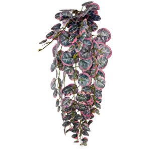 Yapay Çiçek Sarkan Lüx Okaliptus Pembe Rengi Yapay Sarmaşık 60*25cm