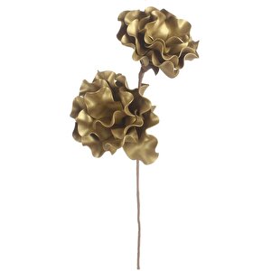 Yapay Çiçek Latex Çiçek Köpük Çiçek Siyam Gülü Gold