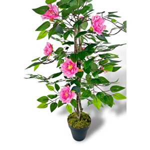 Yapay Ağaç Pembe Nilüfer Ağacı 90cm