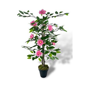 Yapay Ağaç Pembe Nilüfer Ağacı 90cm