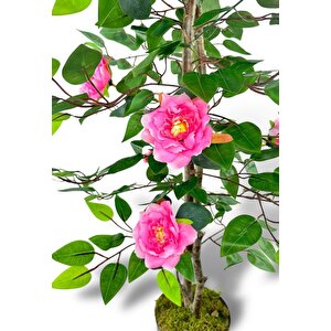 Yapay Ağaç Pembe Nilüfer Ağacı 90cm