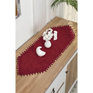 Ponponlu Runner 90x30,r-20k Bordo