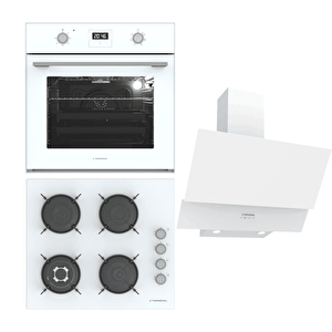 Ankastre Set (bo O64d5c W + Bh P6194c W + Ch C6532c Ww)