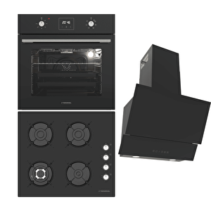 Termikel Ankastre Set (bo O64d5c B + Bh P6194c B + Argemon Bb60)
