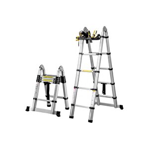 Çi̇ft Tarafli Teleskopi̇k Merdi̇ven 1.9 M - 6+6 Basamak