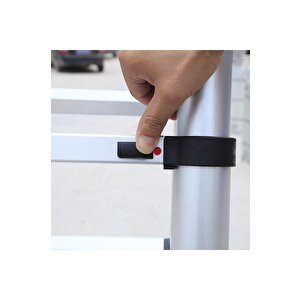 Çi̇ft Tarafli Teleskopi̇k Merdi̇ven 1.9 M - 6+6 Basamak