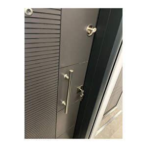 Çelik Kapı, Tırnaklı Çelik Kapı, Daire Kapısı, Çelik Kapı, Ahşap Desenli Kapı Sağ Açılım