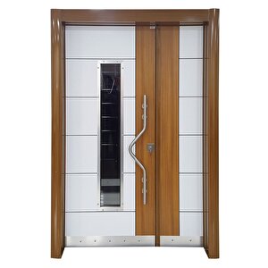 Apartman Girişi Çelik Kapı, Dış Mekan Apartman Kapısı Sol Açılım