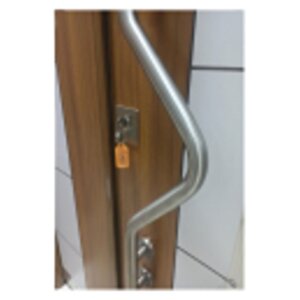Apartman Girişi Çelik Kapı, Dış Mekan Apartman Kapısı Sol Açılım