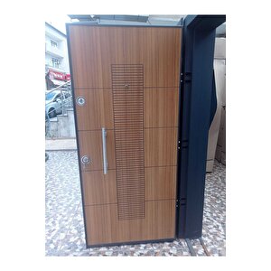 Çelik Kapı, Ahşap Desenli Celik Kapı, Celik Kapi Modelleri Sol Açılım