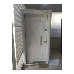 Sac Kasa, Tırnaklı Çelik Kapı, Daire Kapısı, Çelik Kapı, Ahşap Desenli Çelik Kapı Sol Açılım