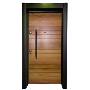 Çelik Kapı, Monoblok Kilit Sistemi 90x200cm Sol Açılım