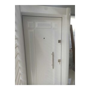 Sac Kasa, Tırnaklı Çelik Kapı, Daire Kapısı, Çelik Kapı, Ahşap Desenli Çelik Kapı Sağ Açılım