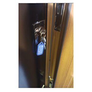 Celik Kapi Ahşap Kaplama Kasalı Kabartmalı Model Daire Kapısı, Çelik Kapı, Villa Kapısı Sol