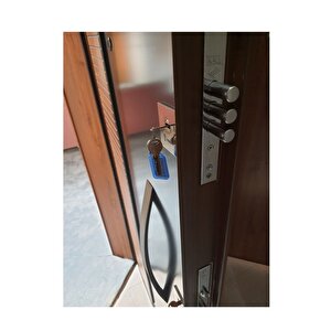 Celik Kapi Ahşap Kaplama Kasalı Kabartmalı Model Daire Kapısı, Çelik Kapı, Villa Kapısı Sol