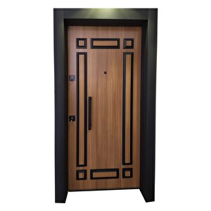 Çelik Kapı,kabartma Desenli Çelik Kapı, Daire Kapısı, Çelik Kapı Sağ Açılım
