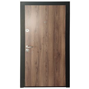Çelik Kapı, Kabartmalı Model Daire Kapısı, Tırnaklı Çelik Kapı Sol Açılım