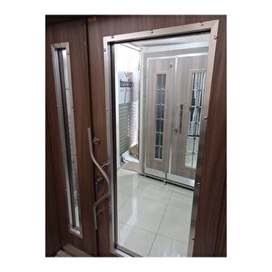 Çelik Kapı, Apartman Kapısı, Dış Mekan Çelik Kapı Sol Açılım