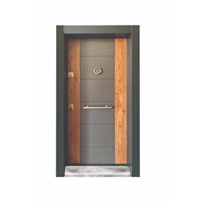 Çelik Kapı Modelleri Tırnaklı Daire Kapıları Sağ Açılım