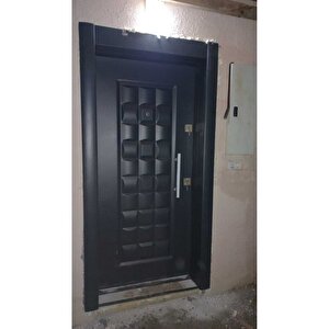 Sac Çelik Kapı, Sac Daire Kapısı Sac Çelik Kapı Tırnaklı Sistem Çelik Kapı Sol Açılım