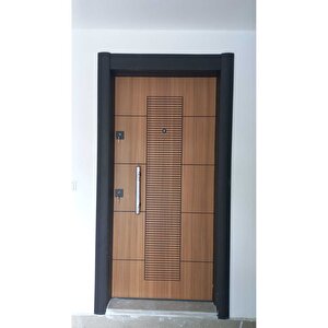 Çelik Kapı, Düz Model Daire Kapısı, Tırnaklı Sistem Sol