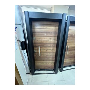 Çelik Kapı, Saruhan Renk Modelleri, Monoblok Kilit Sistemi 90x200cm Sağ Açılım