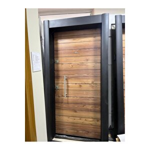 Çelik Kapı, Saruhan Renk Modelleri, Monoblok Kilit Sistemi 90x200cm Sağ Açılım