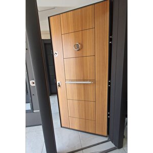 Çelik Kapı, Kilitli, Abd Renk, Çelik Kapılar, Yüksek Güvenlikli 90x200cm Sağ Sol Açılım